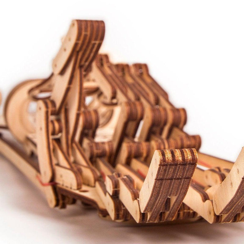 Hand - 3D mekanisk 3D byggesett i tre fra WoodTrick
