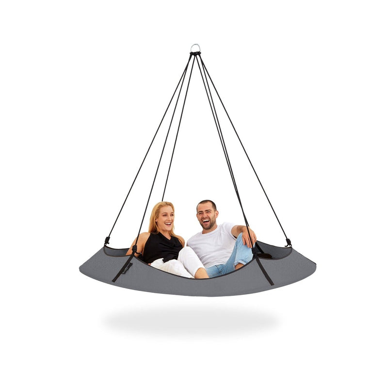 Hangout Pod Hengekøye-Hengekøyer-Tareo Group-Krem (sorte tau)-Kvalitetstid AS