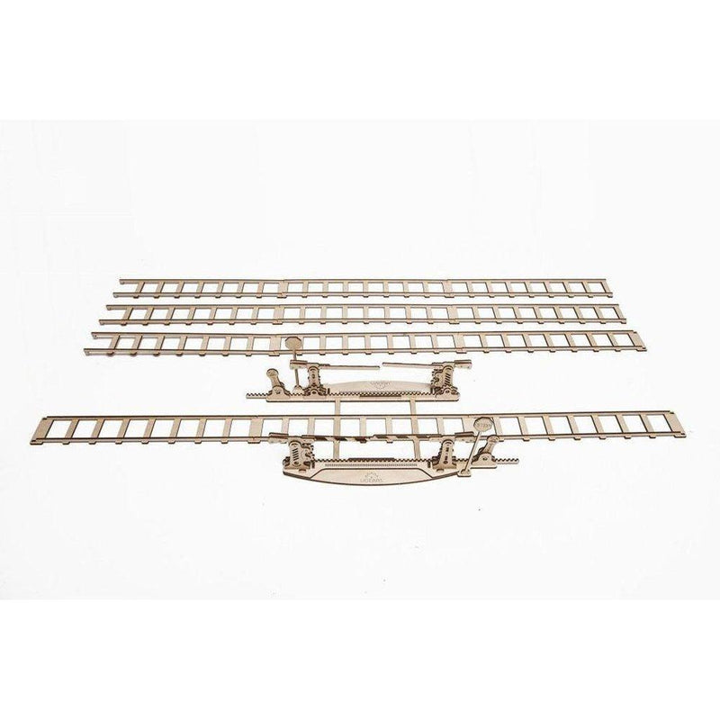Model Set of rails with crossings-Byggesett-Ugears-Kvalitetstid AS