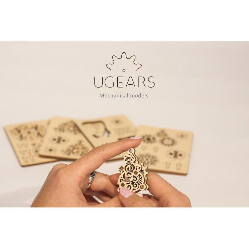 Model U-Fidget Gearsmas-Byggesett-Ugears-Kvalitetstid AS