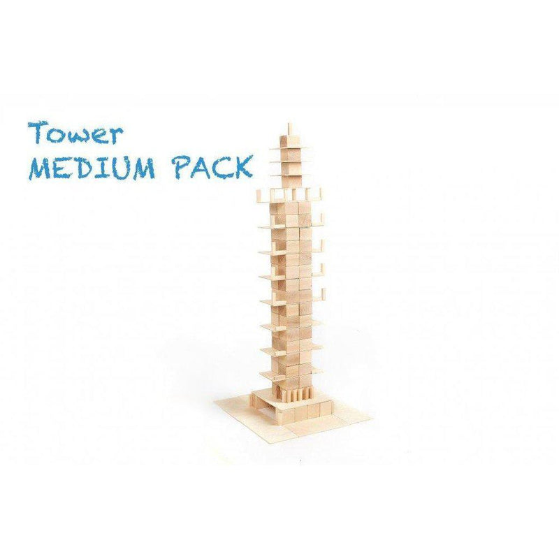Just Blocks Medium Pack byggeklosser - 166 deler-Leker-Just Blocks-Kvalitetstid AS