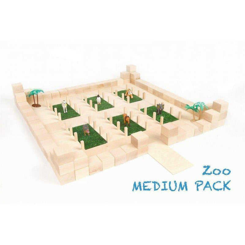 Just Blocks Medium Pack byggeklosser - 166 deler-Leker-Just Blocks-Kvalitetstid AS