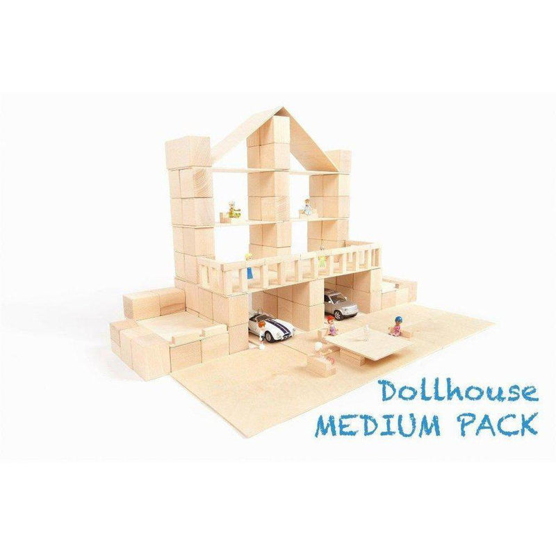 Just Blocks Medium Pack byggeklosser - 166 deler-Leker-Just Blocks-Kvalitetstid AS