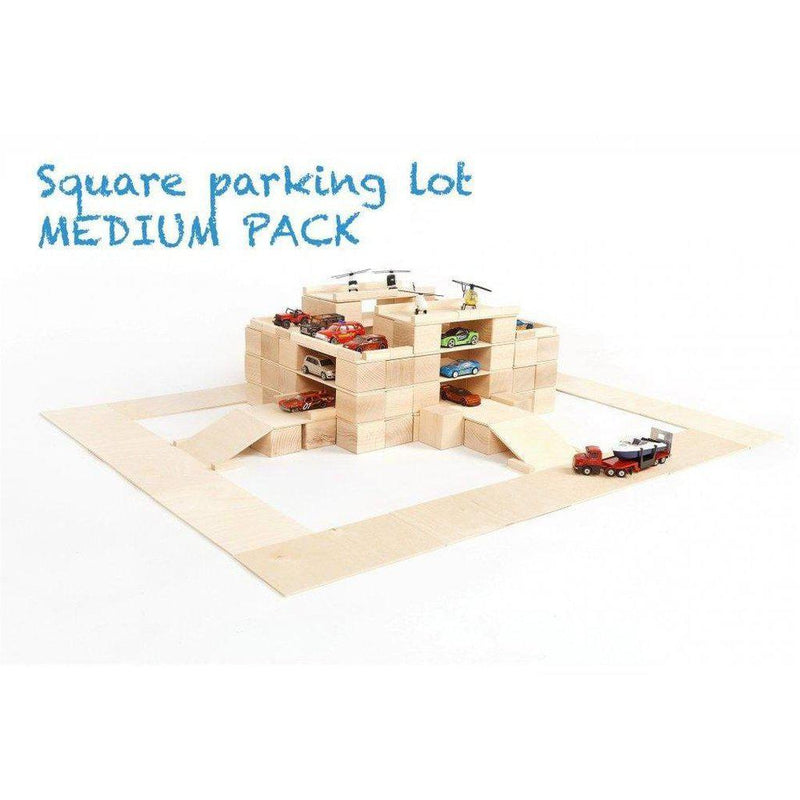 Just Blocks Medium Pack byggeklosser - 166 deler-Leker-Just Blocks-Kvalitetstid AS