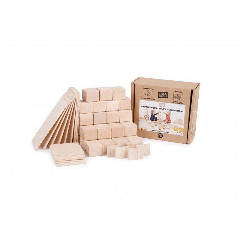 Just Blocks Small Pack byggeklosser - 74 deler-Leker-Just Blocks-Kvalitetstid AS