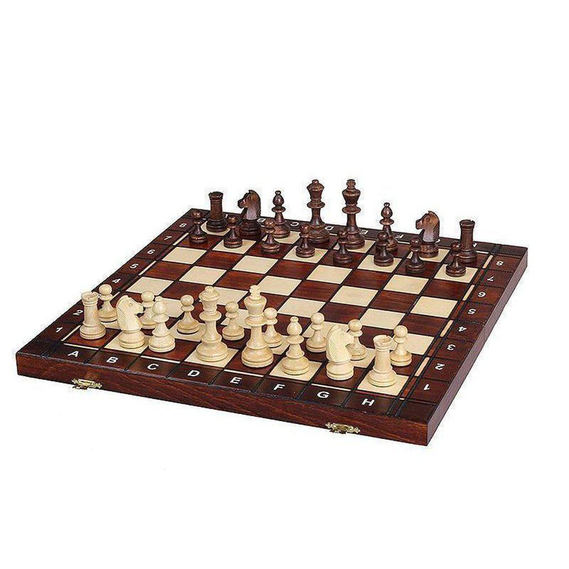 Kombinasjonsspill | Sjakk, Dam & Backgammon-Bordspill-Sunrise Chess-Kvalitetstid AS