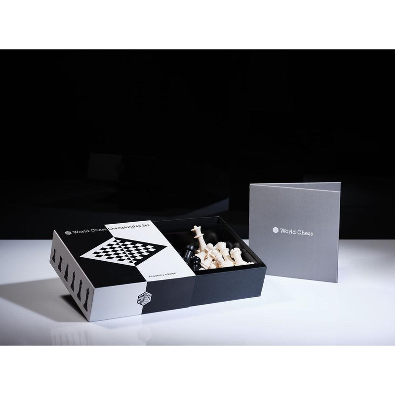 Komplett sjakksett | Official World Chess Championship Set - Academy Edition-Sjakksett-World Chess-Kvalitetstid AS