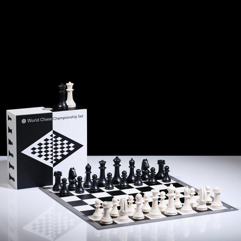 Komplett sjakksett | Official World Chess Championship Set - Academy Edition-Sjakk-World Chess-Kvalitetstid AS