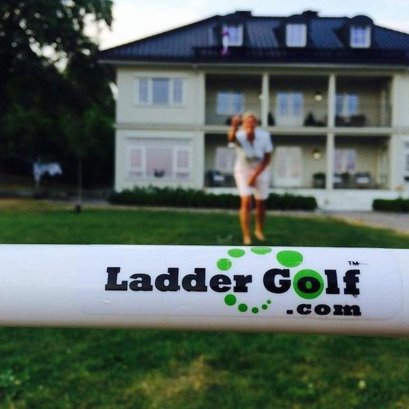 Laddergolf / Stigegolf (orginalen)-Utespill-Tosso-Rød/gul-Kvalitetstid AS