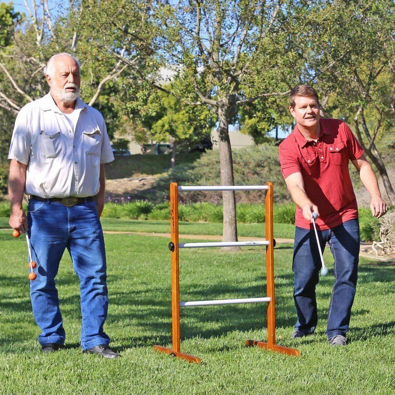 Laddergolf / Stigegolf (orginalen)-Utespill-Tosso-Rød/gul-Kvalitetstid AS