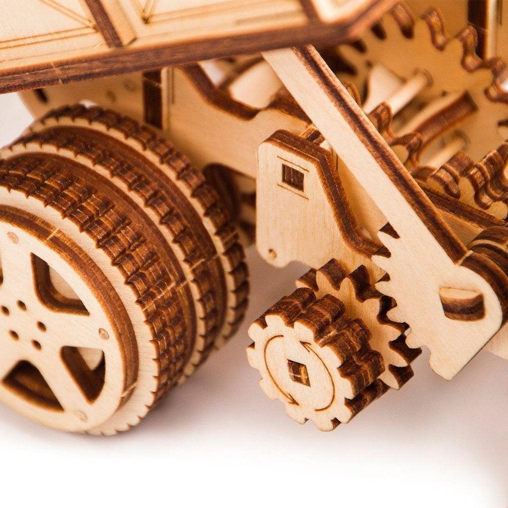 American Truck - 3D mekanisk 3D byggesett i tre fra WoodTrick