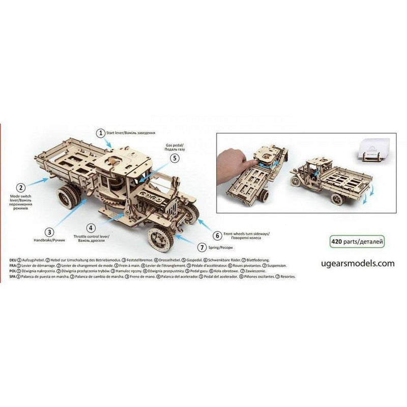 Model Truck UGM-11-Byggesett-Ugears-Kvalitetstid AS