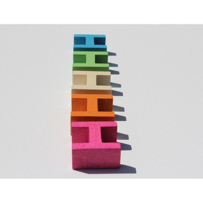 Luco byggeklosser 260 deler (farger)-Luco byggeklosser-Luco Toys-Kvalitetstid AS