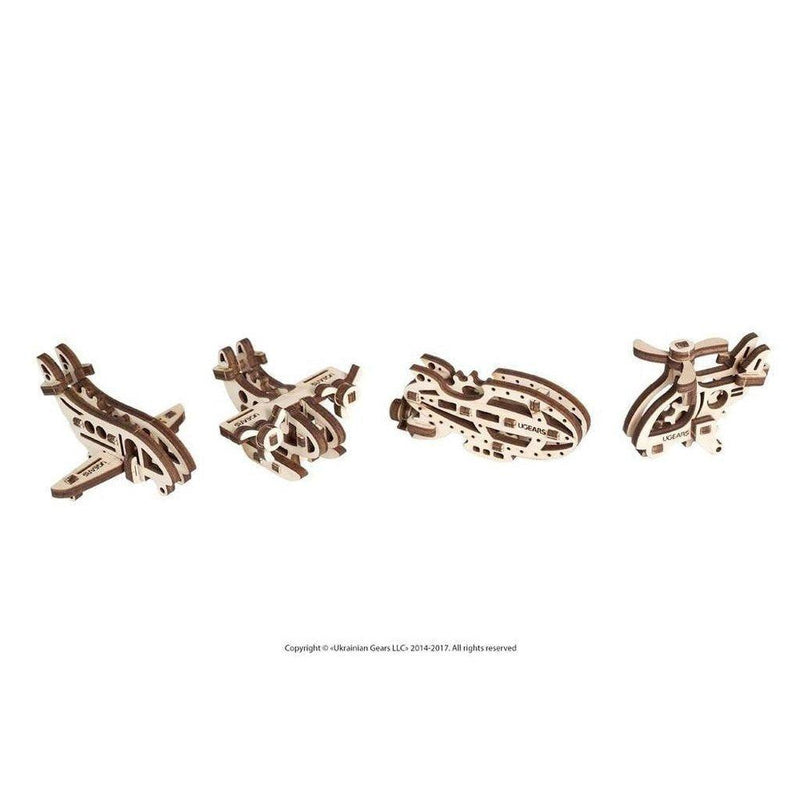 Model U-Fidget Aircrafts-Byggesett-Ugears-Kvalitetstid AS