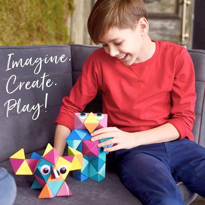 Magnetiske byggeklosser | TRIDO kreativ - 12 deler-Byggesett-Trido-Jungel-Kvalitetstid AS