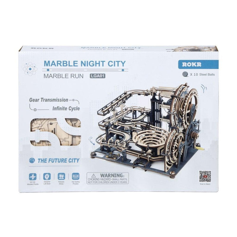 Marble Night City | Klinkekulebane-Klinkekulebaner Byggesett-Robotime-Kvalitetstid AS