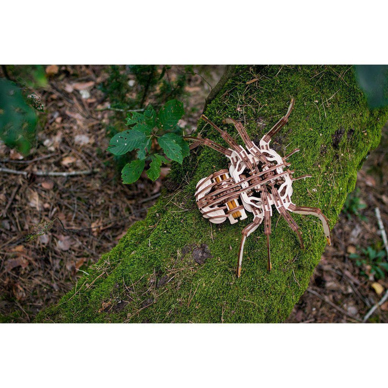 Mekanisk edderkopp-Byggesett-Eco-Wood-Art-Kvalitetstid AS