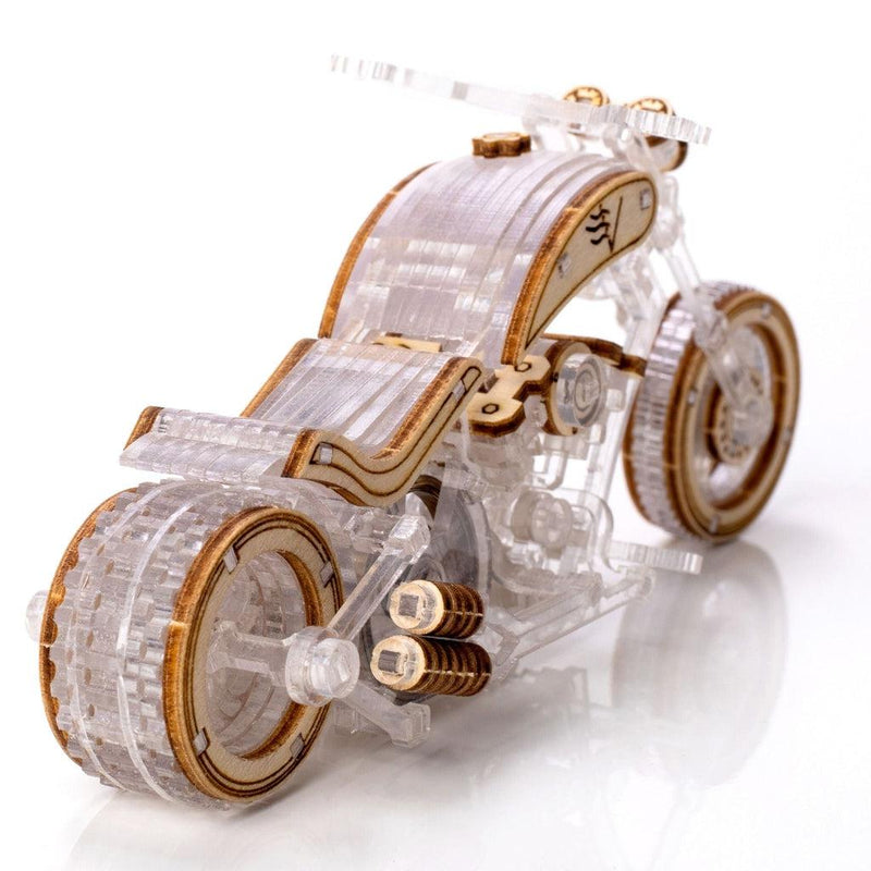 Motorsykkel | Chopper-V1-Byggesett - mekaniske-Veter Models-Kvalitetstid AS