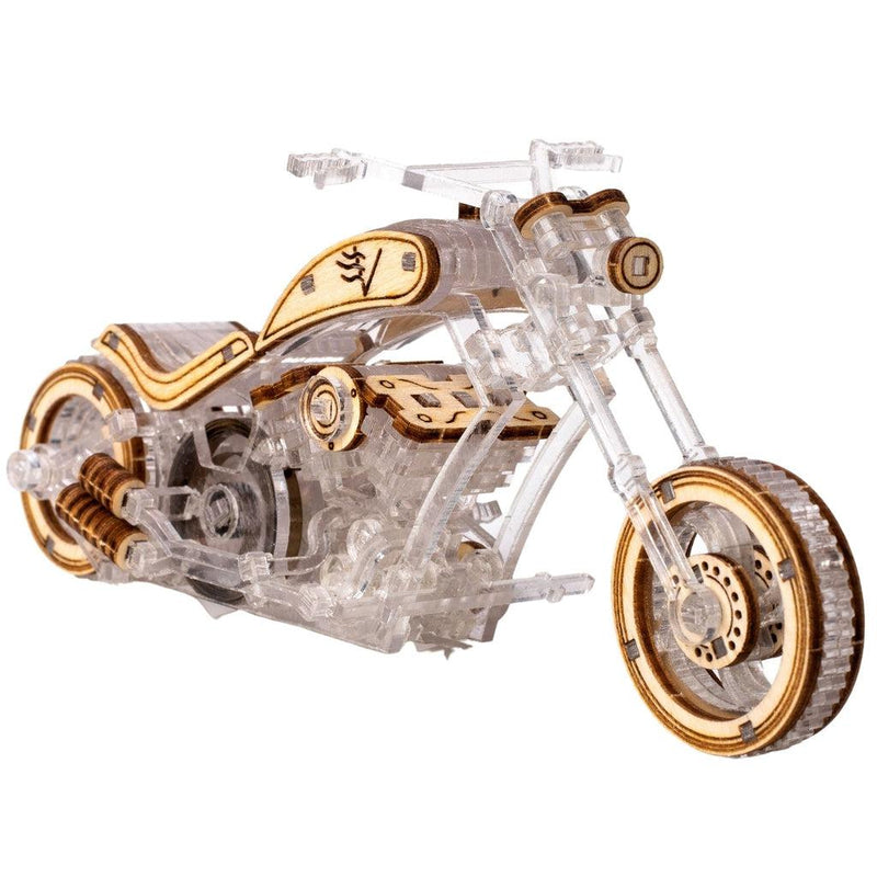 Motorsykkel | Chopper-V1-Byggesett - mekaniske-Veter Models-Kvalitetstid AS