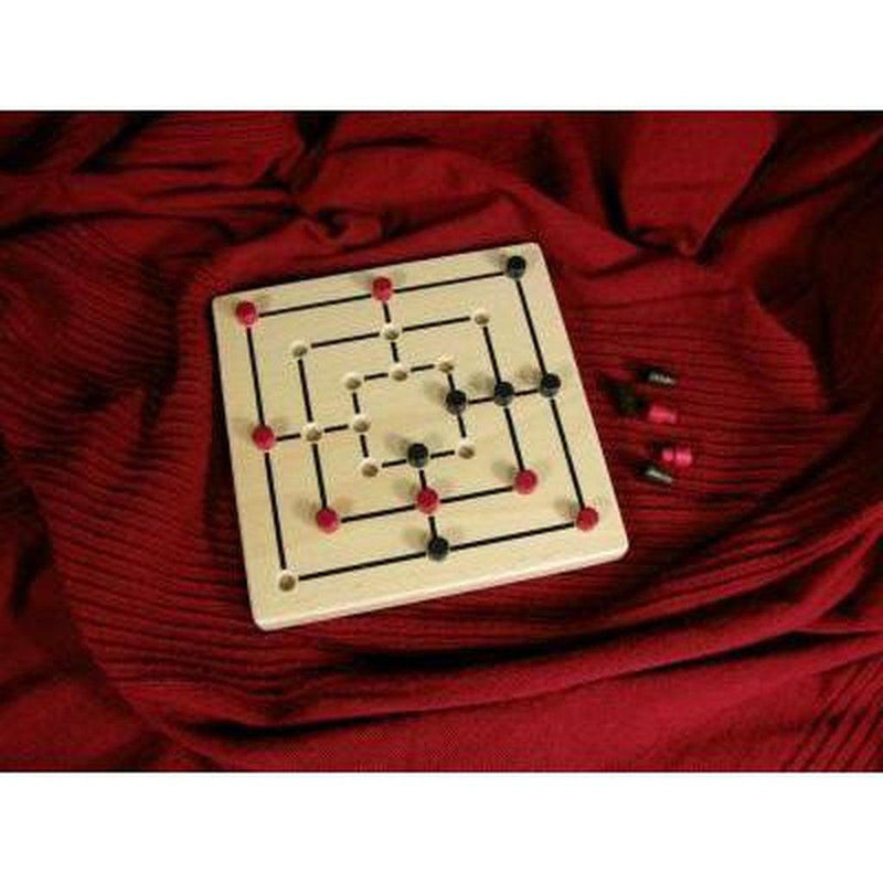 Nine men's Morris / Mühle | Reisevariant-Bordspill-Mespi-Kvalitetstid AS