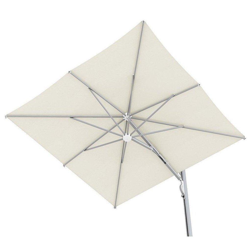 Parasoll Astro | m/sidearm | Spacegrey / Starwhite / Carbon -Sidestilte parasoller-Scolaro-3x3-Natur-Spacegrey-Kvalitetstid AS
