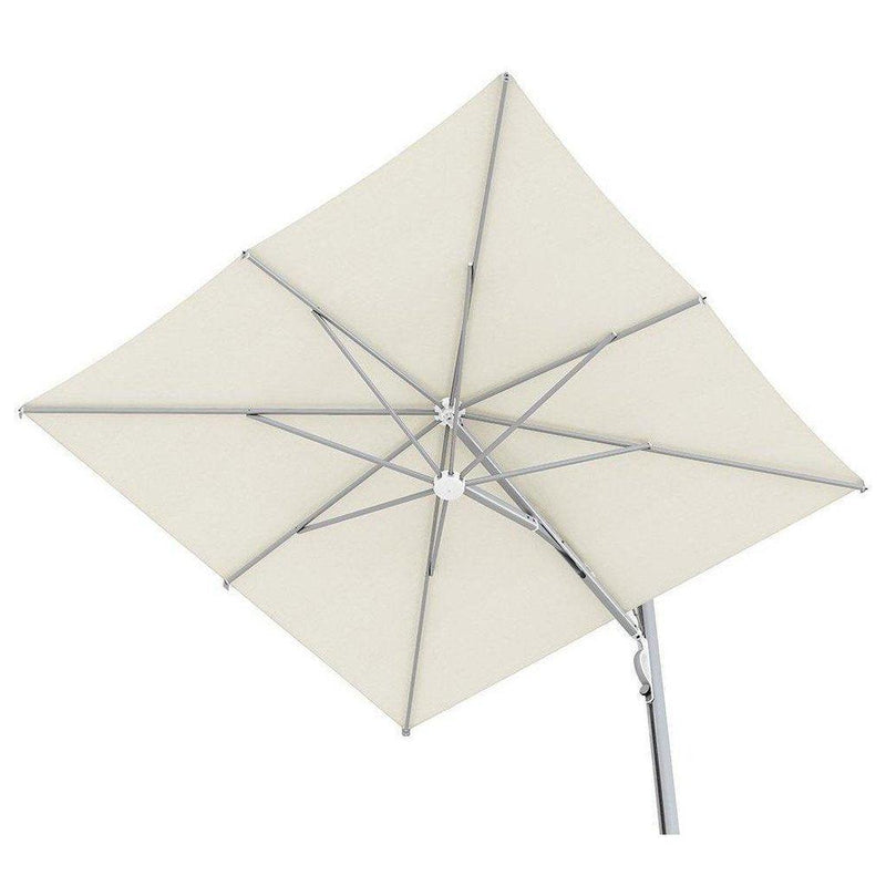 Parasoll Astro | m/sidearm | Spacegrey / Starwhite / Carbon -Sidestilte parasoller-Scolaro-3x3-Natur-Spacegrey-Kvalitetstid AS
