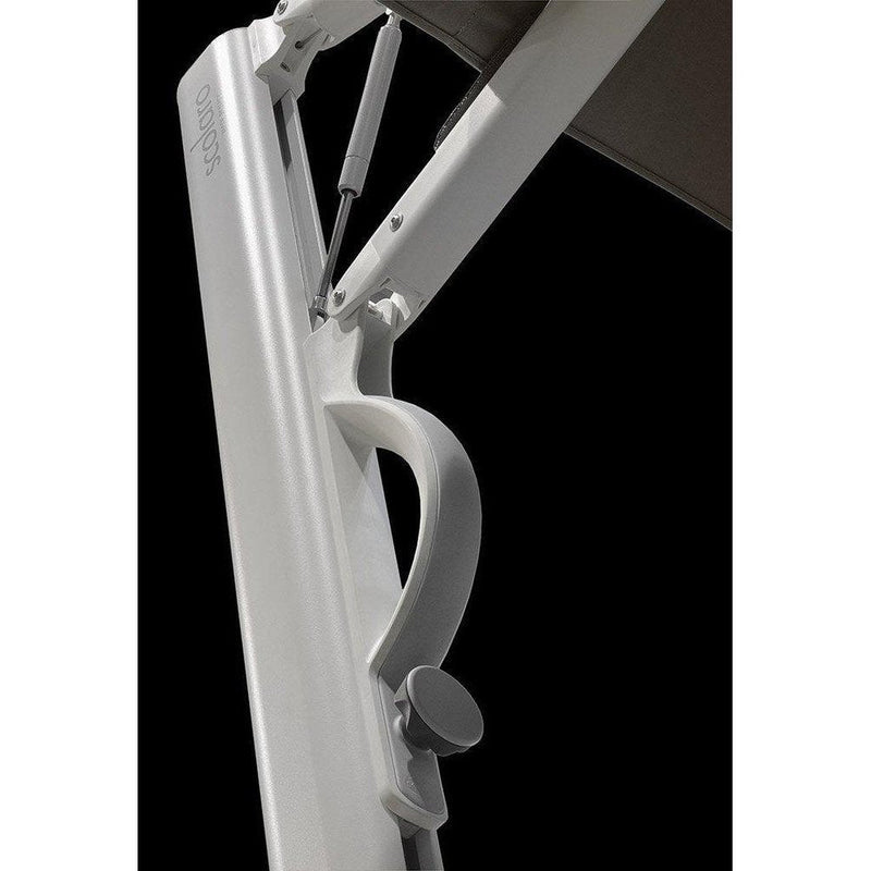 Parasoll Astro | m/sidearm | Spacegrey / Starwhite / Carbon -Sidestilte parasoller-Scolaro-3x3-Natur-Spacegrey-Kvalitetstid AS