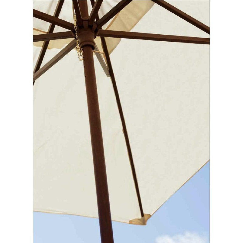 Parasoll Hardwood | Rektangulær | 3,0 x 2,0 m-Utemøbler-Alexander Rose-Grønn-Kvalitetstid AS
