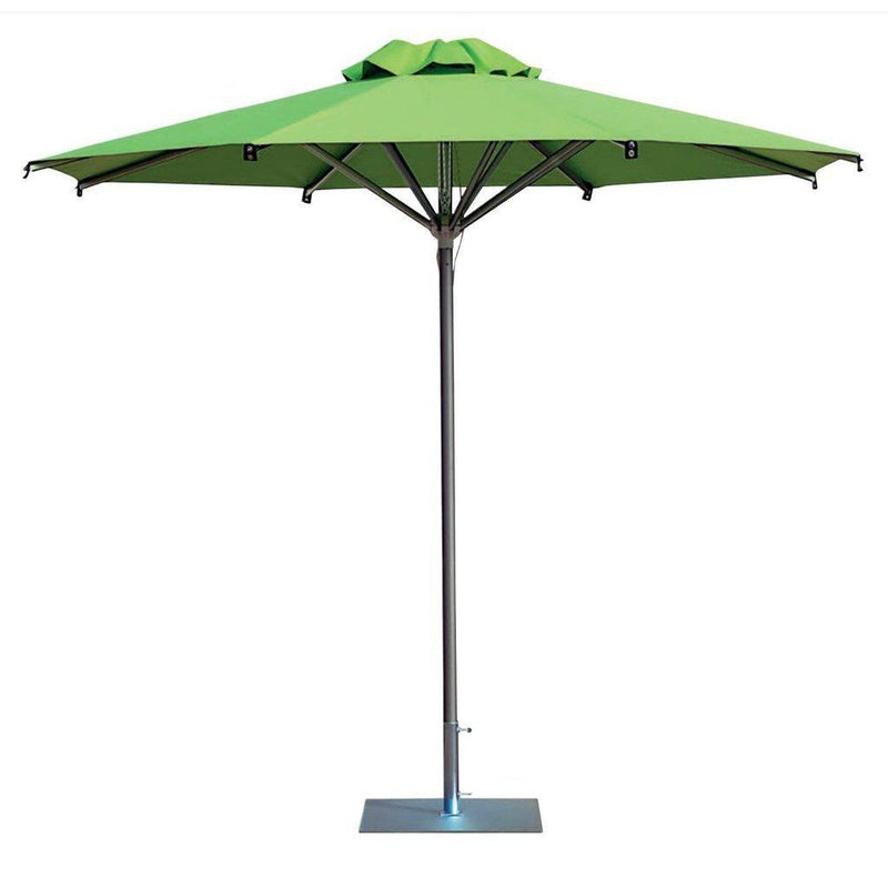 Parasoll Marina | midtstilt stang-Parasoller-Scolaro-2x2-Natur-Med volanger-Kvalitetstid AS