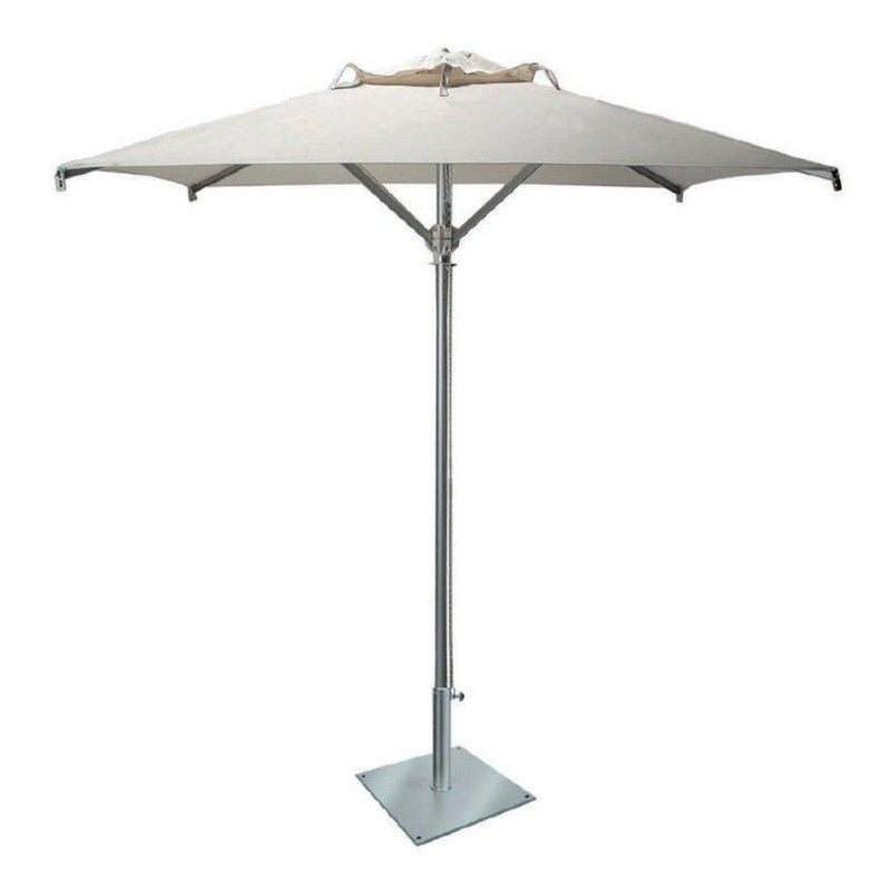 Parasoll Marina | midtstilt stang-Parasoller-Scolaro-2x2-Natur-Med volanger-Kvalitetstid AS
