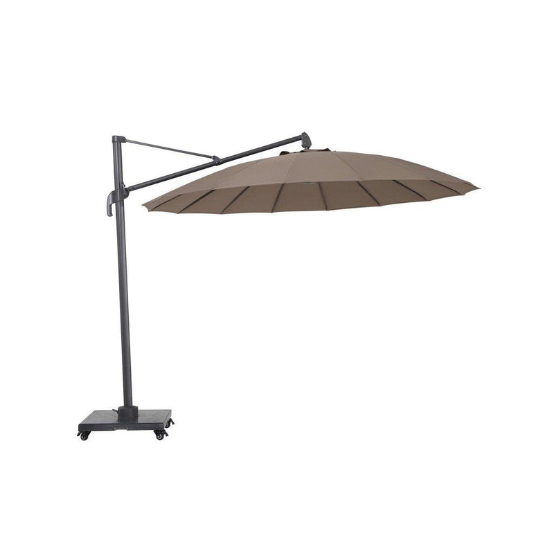 Parasoll med sidearm | 3m-Sidestilte parasoller-Alexander Rose-Beige-Kvalitetstid AS
