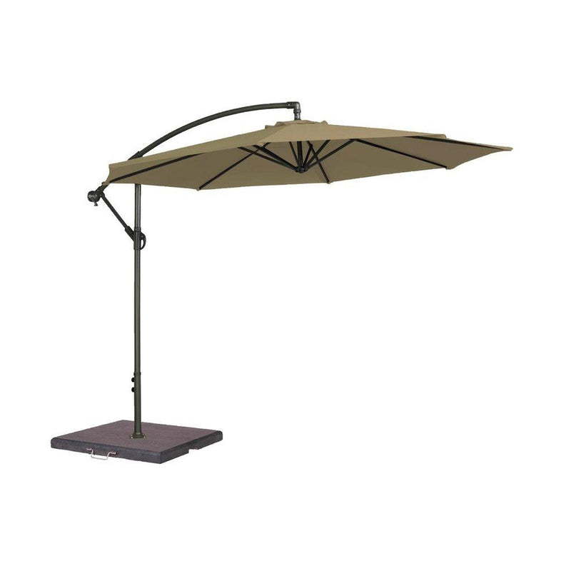 Parasoll med sidearm | 3m-Sidestilte parasoller-Alexander Rose-Taupe-Kvalitetstid AS