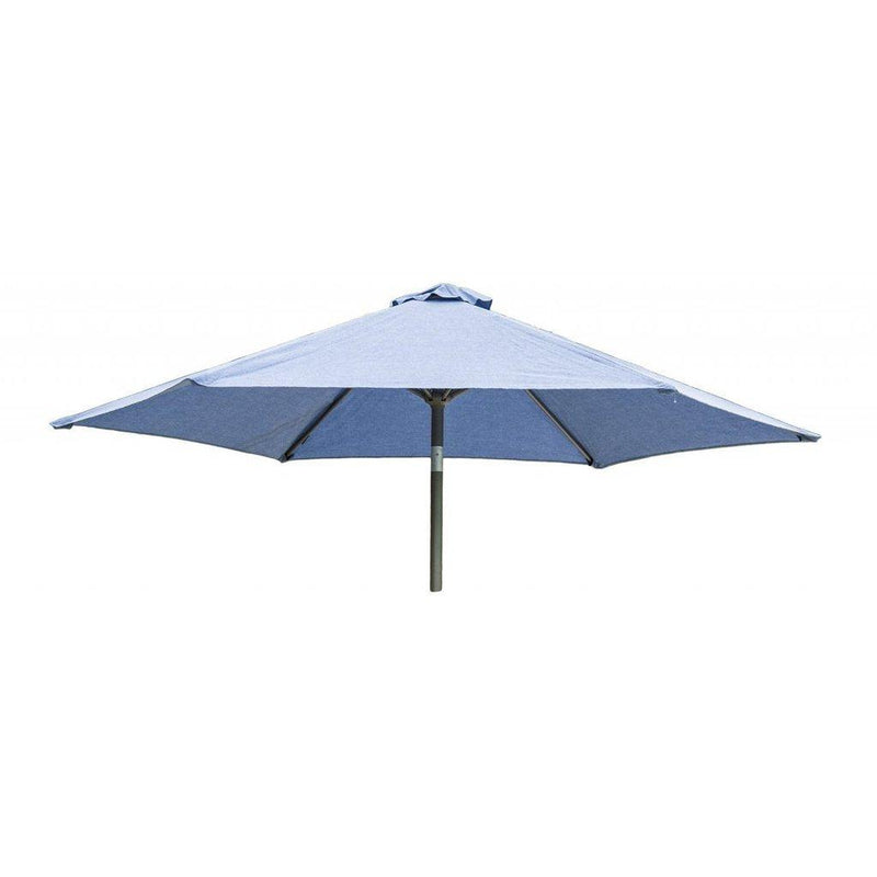 ROUND 2.5M ALU TILTING PARASOL CRANK J-Utemøbler-Alexander Rose-Blå-Kvalitetstid AS