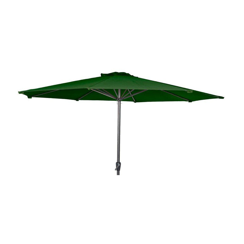 ROUND 3.0M ALU TILTING PARASOL CRANK-Utemøbler-Alexander Rose-Grønn-Kvalitetstid AS