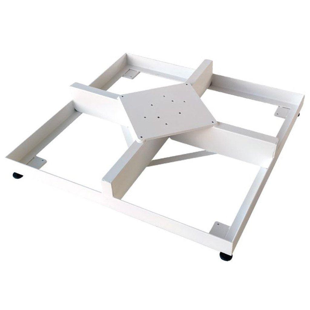 Parasollfot | for betongheller | BUD -200kg-Tilbehør-Scolaro-med hjul-med deksel-White-Kvalitetstid AS