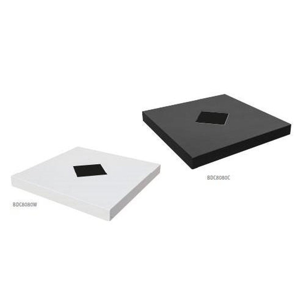 Parasollfot | for betongheller | BUD -200kg-Tilbehør-Scolaro-med hjul-med deksel-Dark-Kvalitetstid AS