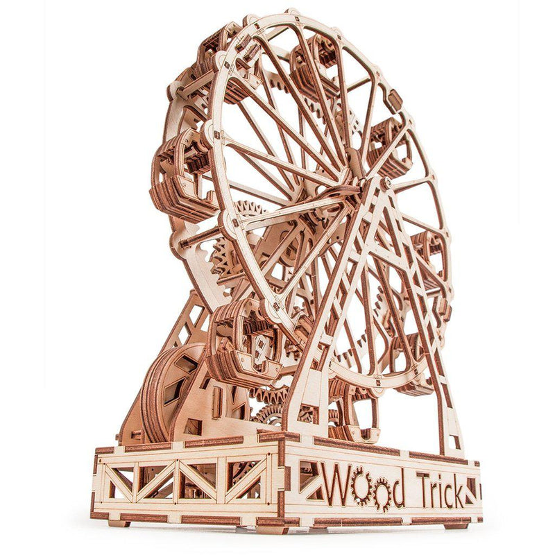 Mechanical Ferris Wheel - 3D mekanisk 3D byggesett i tre fra WoodTrick