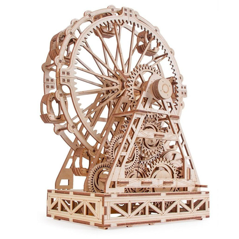 Mechanical Ferris Wheel - 3D mekanisk 3D byggesett i tre fra WoodTrick