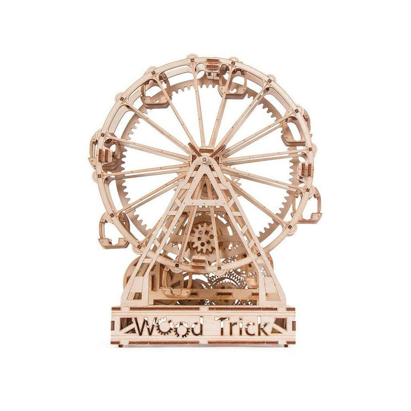 Mechanical Ferris Wheel - 3D mekanisk 3D byggesett i tre fra WoodTrickjpg