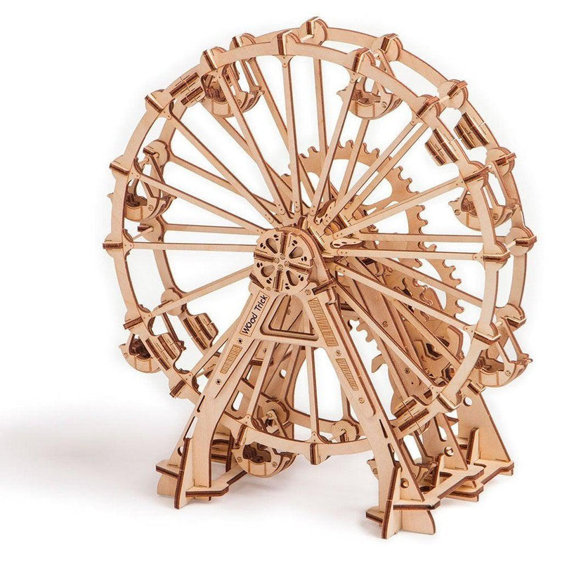 Ferris Wheel - 3D mekanisk 3D byggesett i tre fra WoodTrick