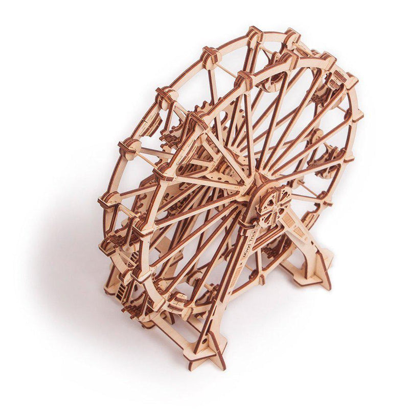 Ferris Wheel - 3D mekanisk 3D byggesett i tre fra WoodTrick