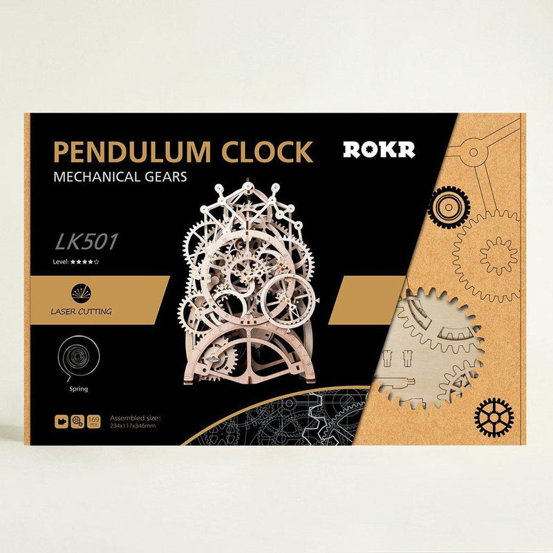 Pendulum Clock | Pendelur-Byggesett-Robotime-Kvalitetstid AS