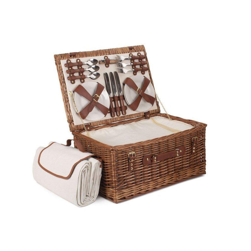 Picnic-kurv | Klassisk | 6 personer-Picnic-Willow Direct-Kvalitetstid AS