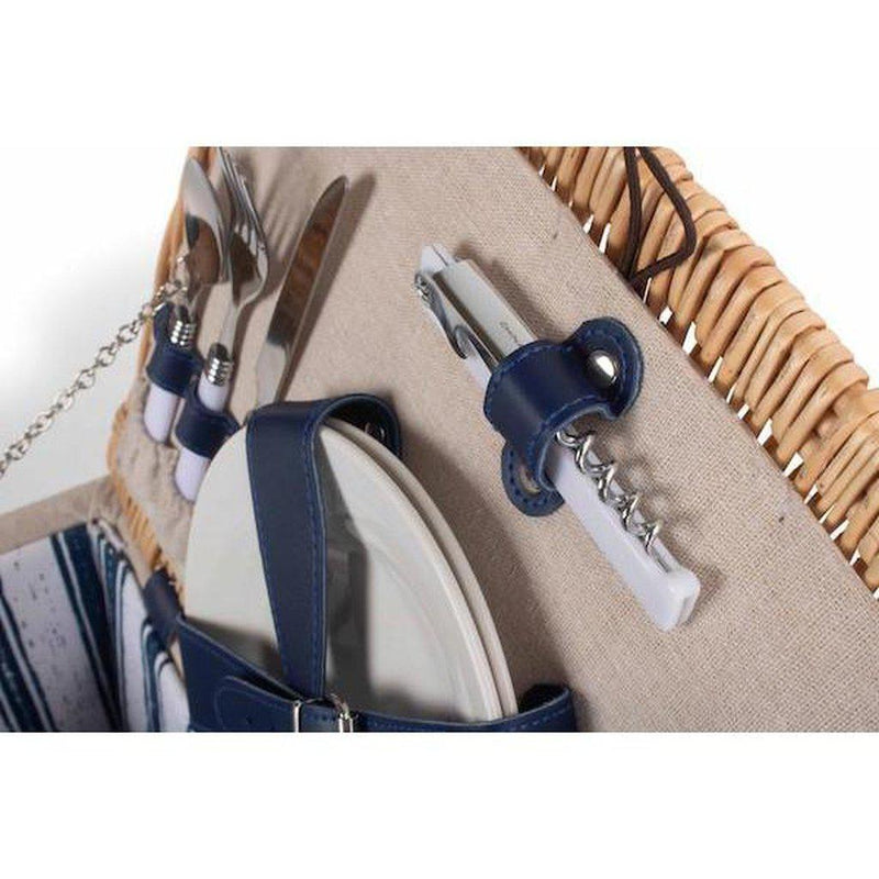 Picnic-kurv m/kjølebag | Maritim | 2 personer-Picnic-Willow Direct-Kvalitetstid AS