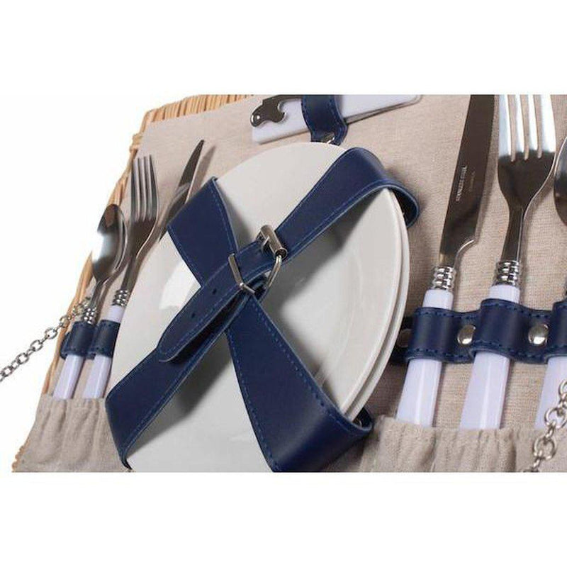 Picnic-kurv m/kjølebag | Maritim | 2 personer-Picnic-Willow Direct-Kvalitetstid AS