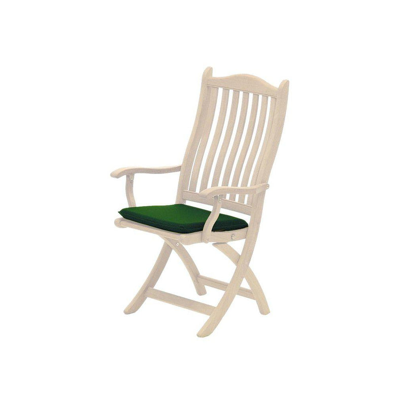 SEAT PAD (108,115) GREEN-Utemøbler-Alexander Rose-Grønn-Kvalitetstid AS