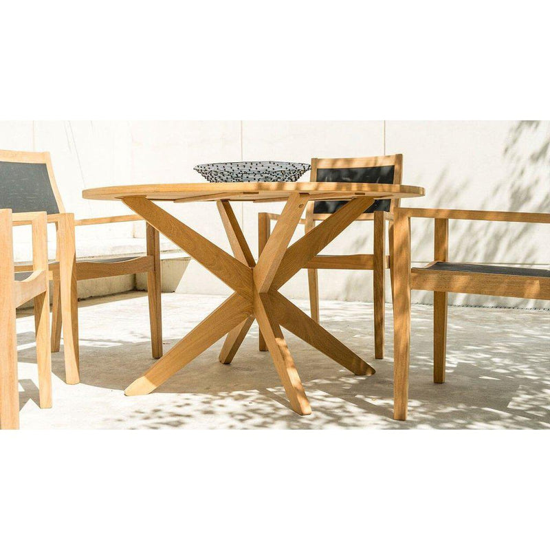 Rundt spisebord | 4 pers-Utemøbler-Alexander Rose-Kvalitetstid AS