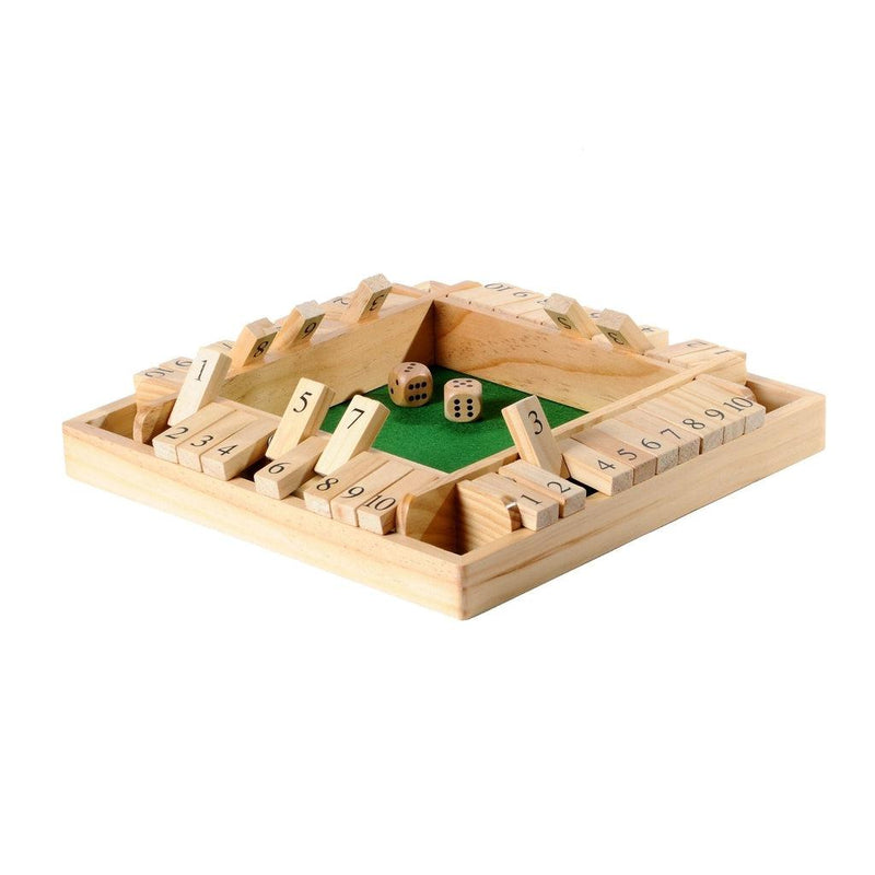 Shut the box, 4 spillere-Shut the box-Engelhart-Kvalitetstid AS