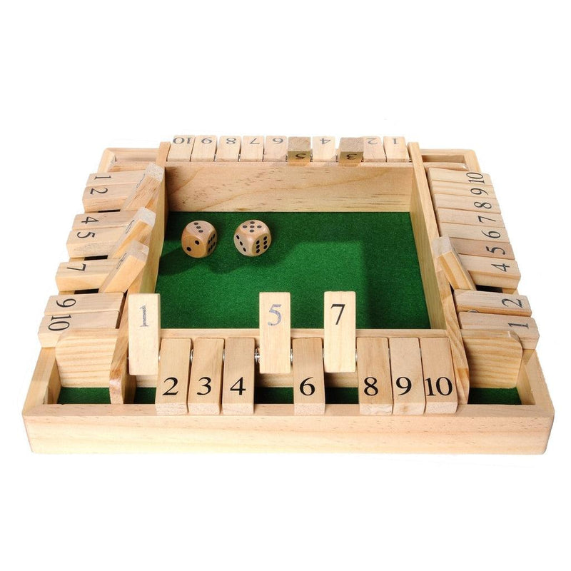 Shut the box, 4 spillere-Shut the box-Engelhart-Kvalitetstid AS