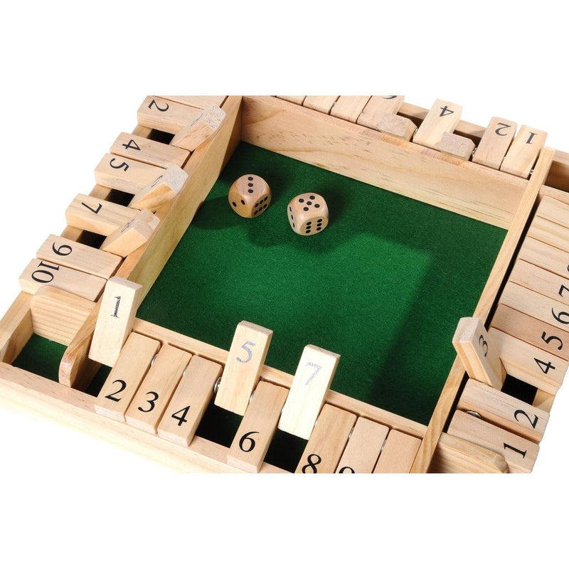 Shut the box, 4 spillere-Shut the box-Engelhart-Kvalitetstid AS